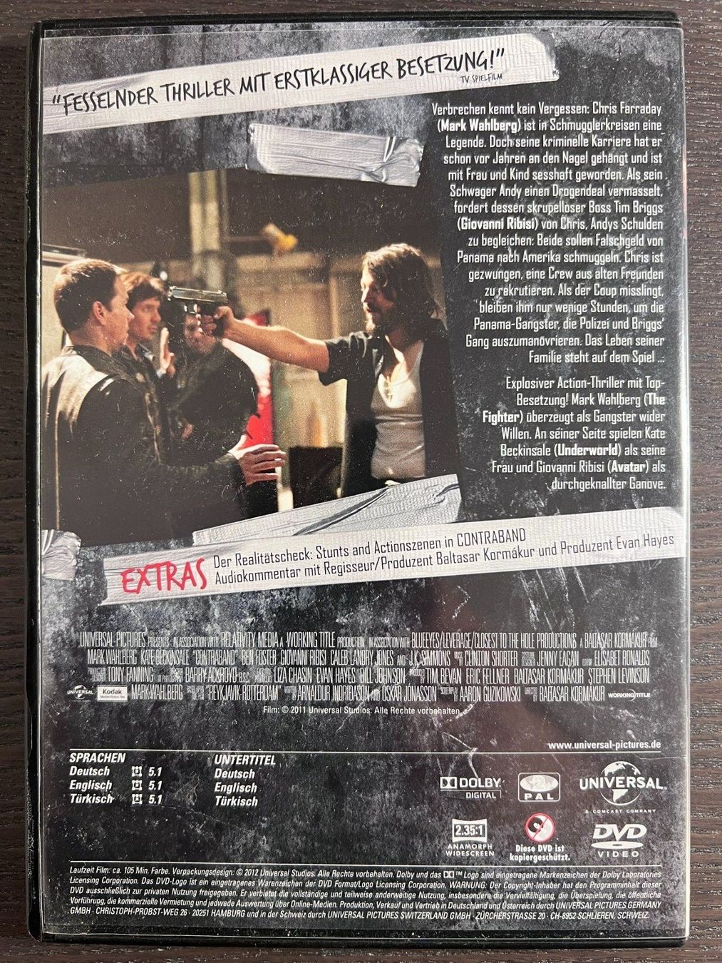 Tutti i DVDs: Contraband – Usato da Zürich venduto da FilmFreunde 1