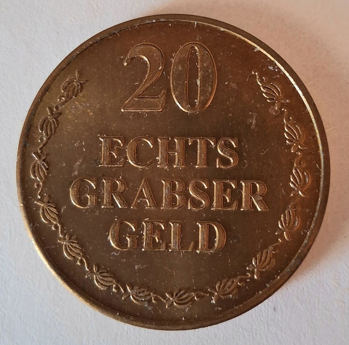 Tutti le monete: Echts Grabser Geld 1993 – Usato da Stalden (Sarnen) venduto da Salina_23