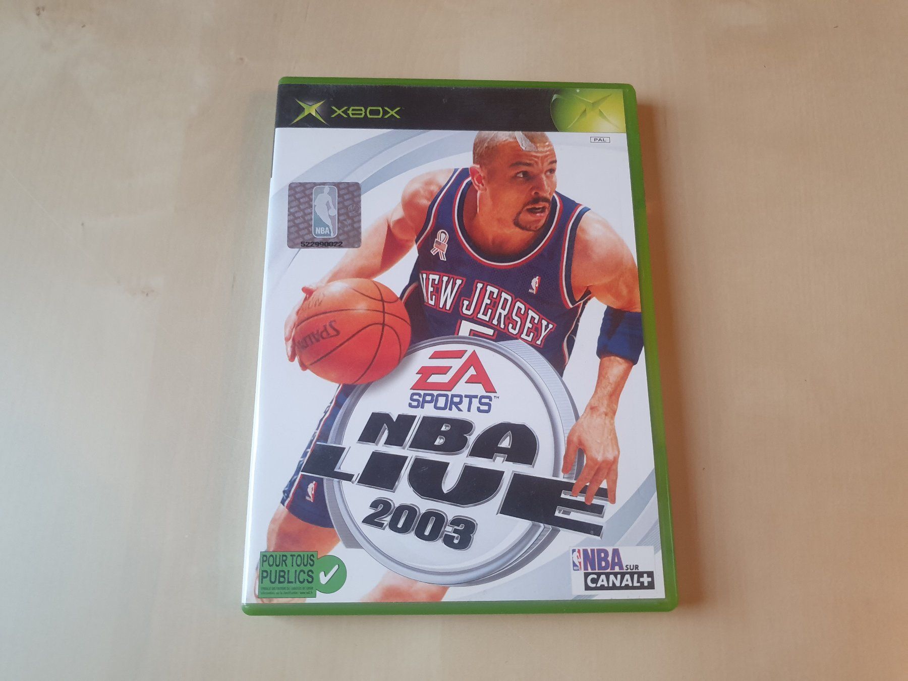 Microsoft Giochi: NBA Live 2003 FRA – Usato da Stansstad venduto da collectorsshop
