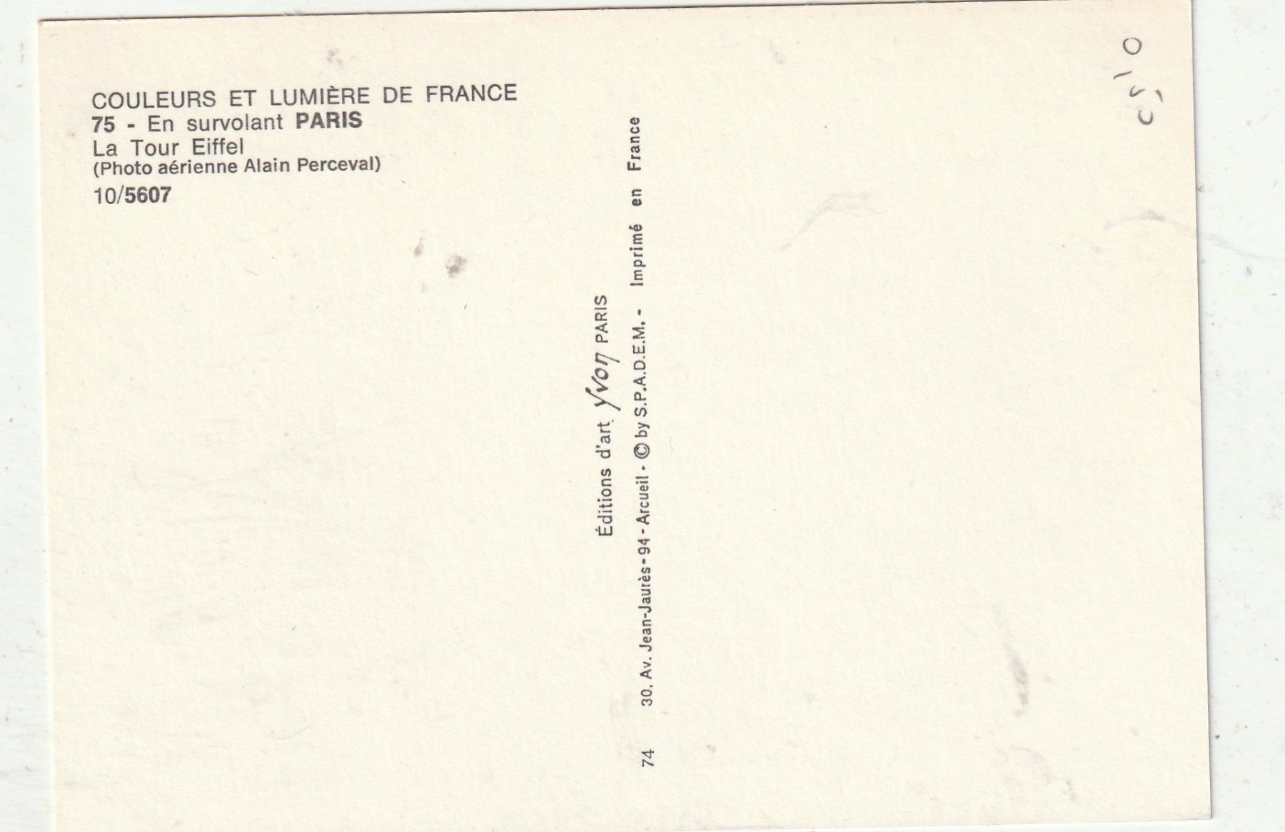 Cartoline postali: Paris – Usato da Lumbrein venduto da made02 1