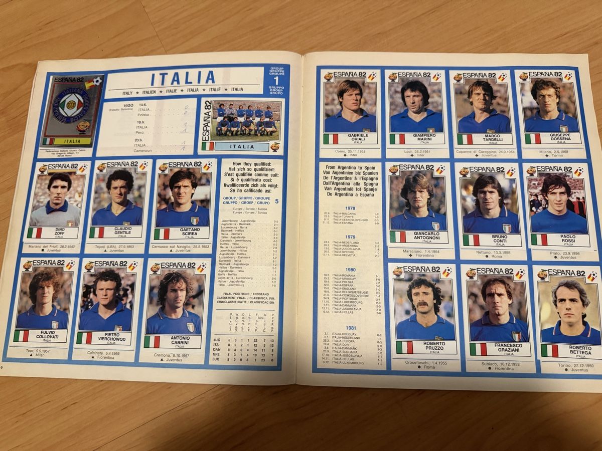 Panini Album: Album panini complet Espana 82 – Usato da Brügg BE venduto da Fred777 3