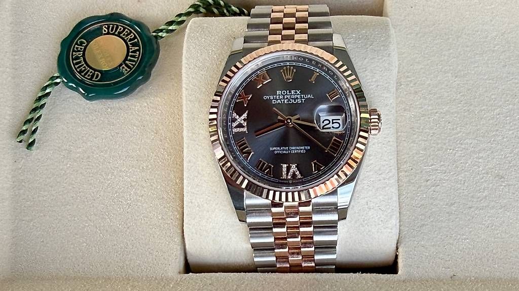 Rolex Orologi: Rolex Datejust 36 Everose Diamonds – Nuovo (secondo la descrizione) da Kloten venduto da Ostanflug 1
