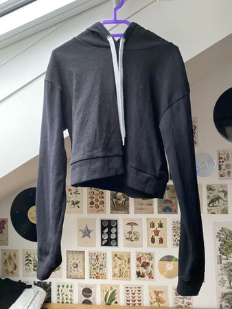 Schwarzer Hoodie Gr. M