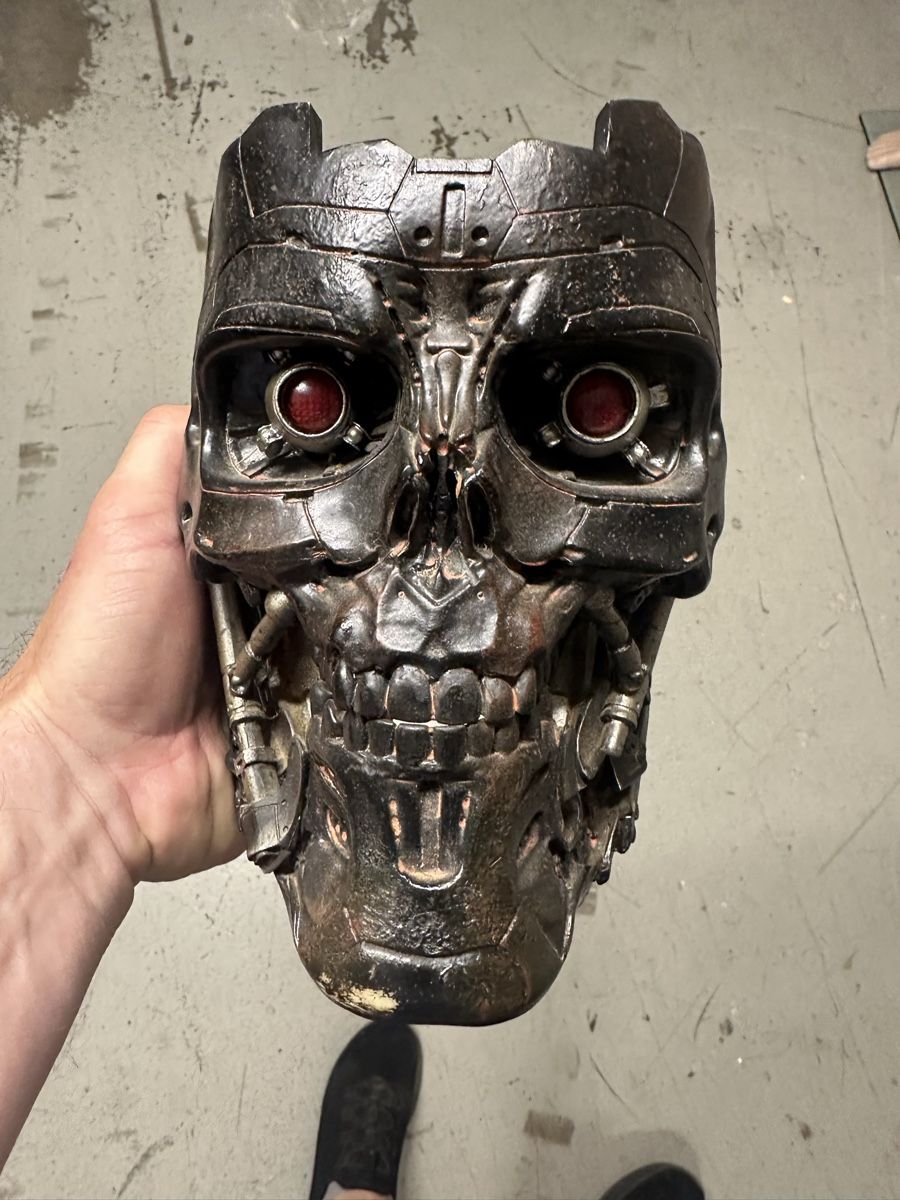 Figuren: 1:1 lifesize Terminator Salvation Endo Schädel not Sideshow – Gebraucht aus Schlieren von Moviepropde