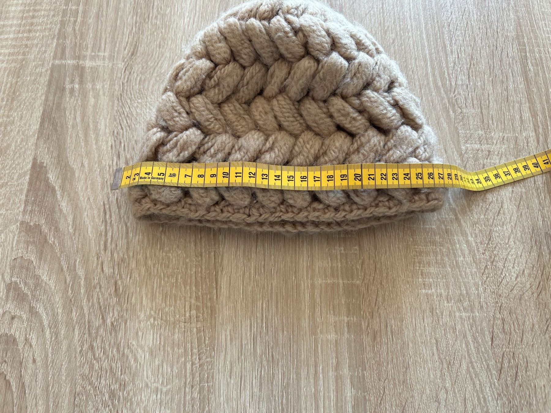 Hüte, Mützen & Caps: Warme Strickmütze in beige – Gebraucht aus Brunnen von Nala2929 4