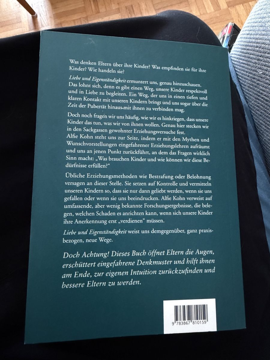 Libri: Liebe und Eigenständigkeit-Bedingungslose Elternschaft – Usato da Aarau venduto da Tam6 1