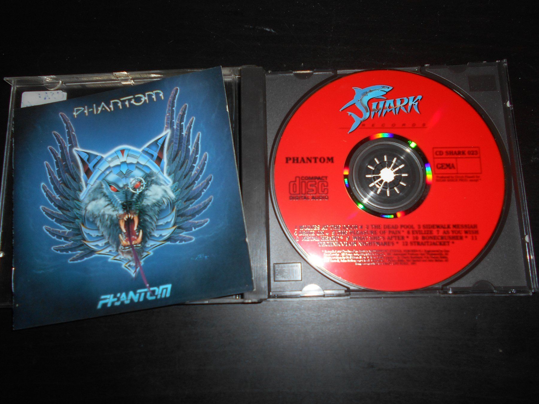 CD: Phantom – Phantom / 1991 – Usato da Aarberg venduto da witchhunter01