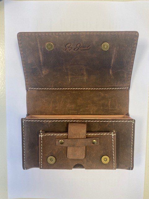 Humidor per sigari: Reise Humidor - Ohne Zigarren – Nuovo e nell'imballaggio originale da Wängi venduto da elcigarro 5