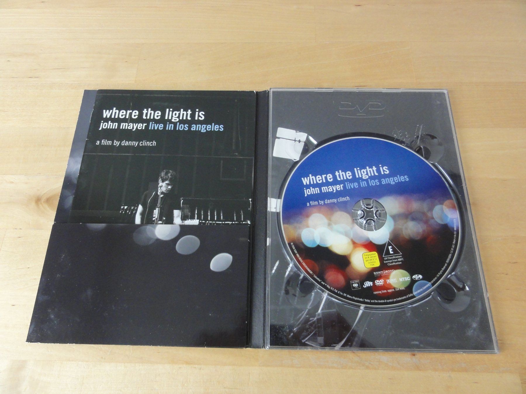 Tous les DVDs: JOHN MAYER "Where the light is" – D'occasion à zürich par Goldimmund 1