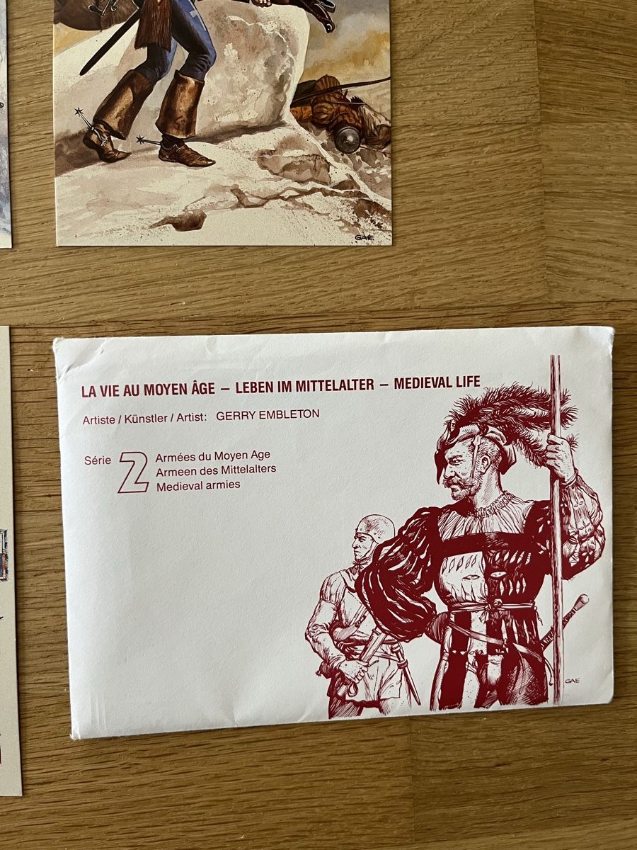 Foto & Immagini: Mittelalter-Karten, Serie 2 – Usato da Winterthur venduto da Tim_76 1