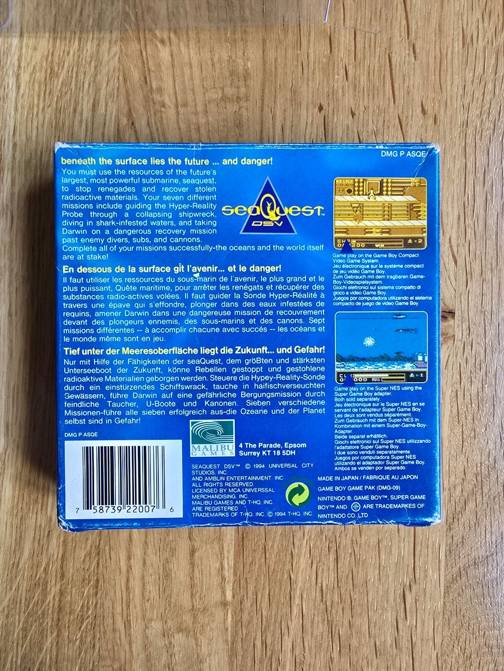 Nintendo Giochi: Nintendo Gameboy/Sea Quest/OVP – Usato da Sursee venduto da Elian91 3