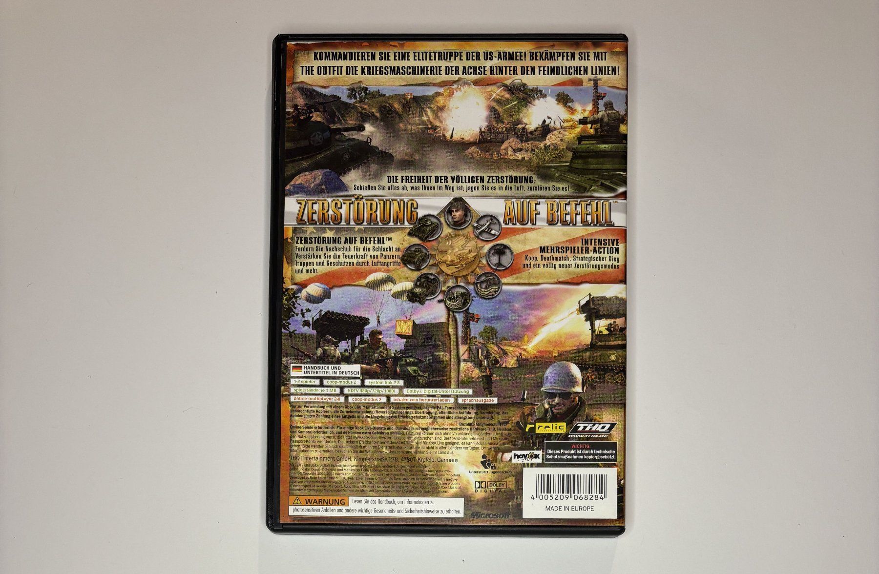Giochi: XBOX 360 - The Outfit – Usato da Allschwil venduto da Bullach 2