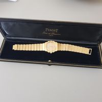 Montre PIAGET Polo en or 18k. Quartz 130gr