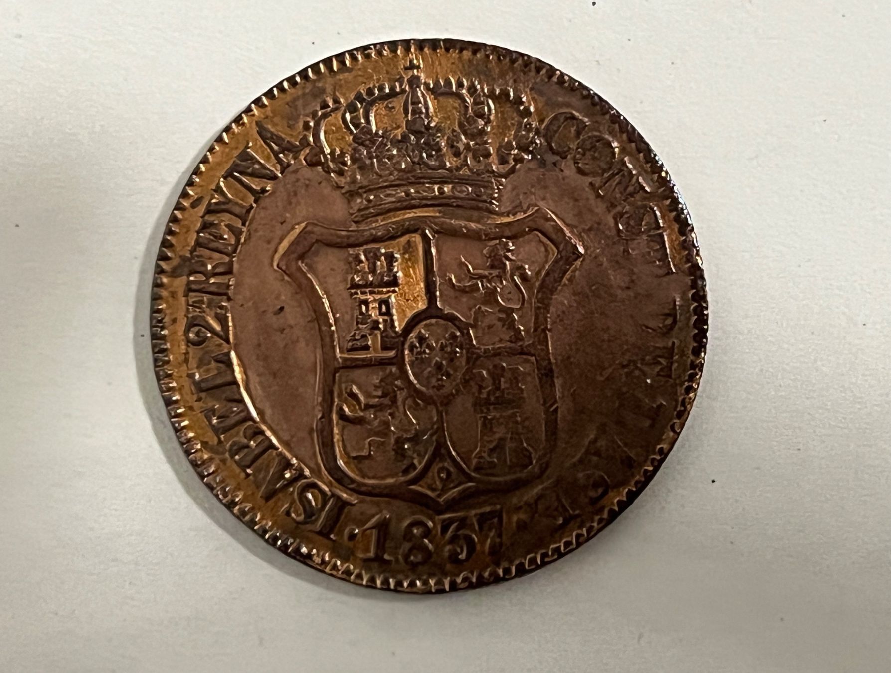 Tutti le monete: Monnaie cuivre espagnole – Usato da lausanne venduto da esploras 1