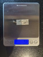 Echtgold Anhänger 14 Karat (585) – 500 Euro Note, 4.6g