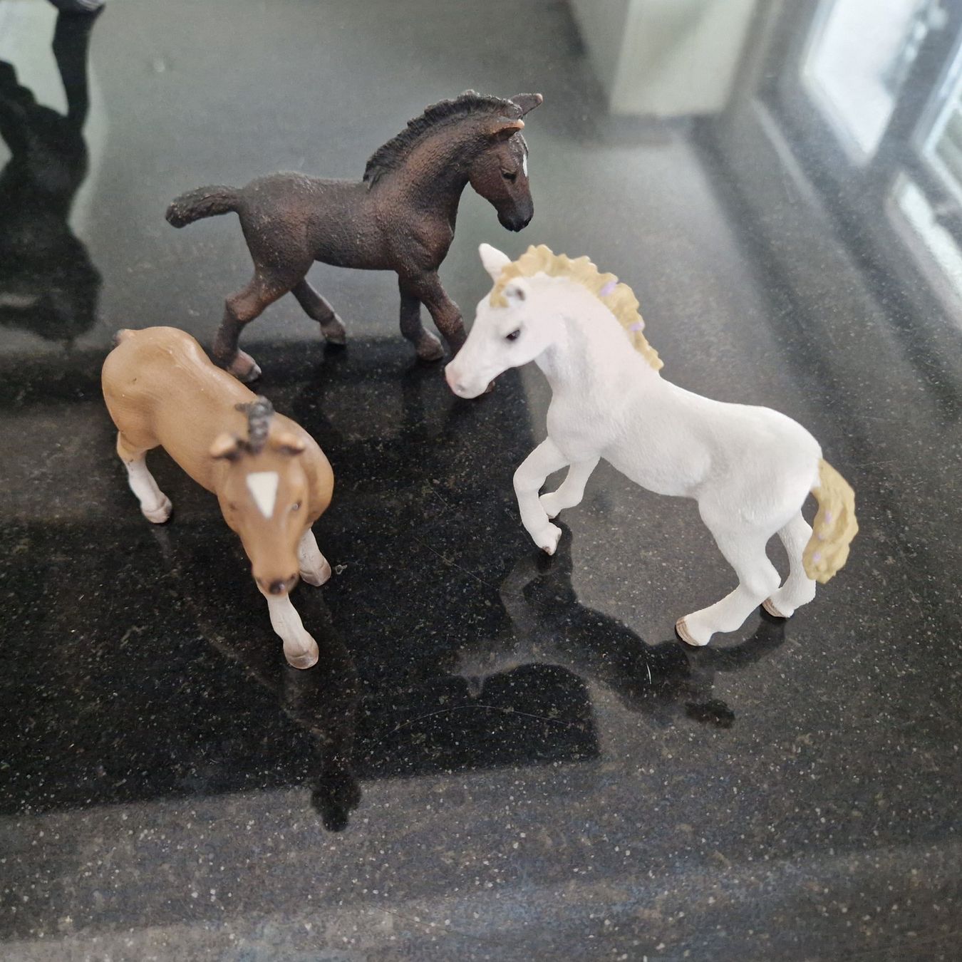 Schleich Statuette: Schleich 3 Fohlen, top – Usato da Gränichen venduto da sunchi07