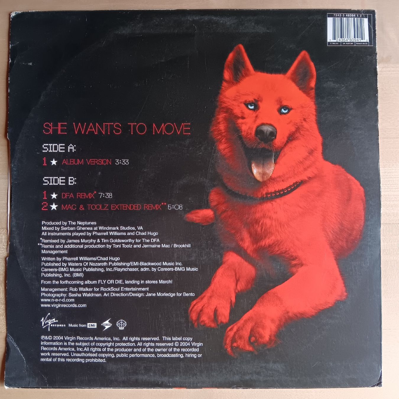 Schallplatten: N.E.R.D. (Pharrell Williams) Vinyl She wants to move 2004 – Gebraucht aus Chur von chr_b2cn 1