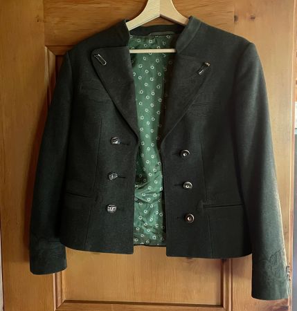 Trachtenjacke, "Jankerl" Damen olivgrün Gr.40