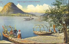 Lugano, Raddampfer, lago, S.Salvatore, Schiff