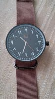 TBT Herrenuhr mit arabischen Ziffern, Keramik Analog