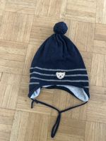 Steiff Winter Beanie Hat, Size 51, Navy Blue, Cute Design