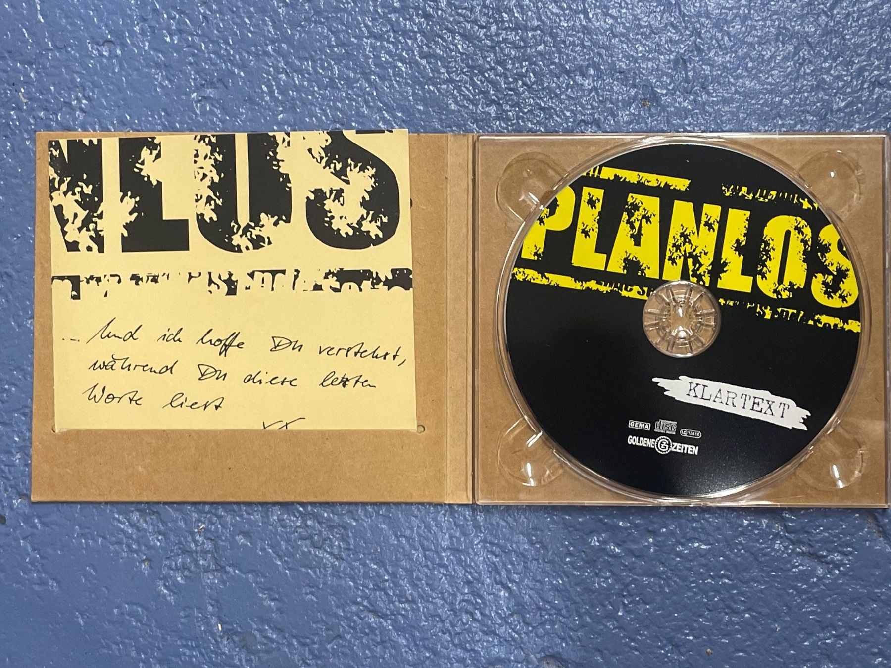 CDs: [CD] PLANLOS - Klartext (2005) – D'occasion à Frasnacht par DiskSelection 2