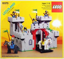 Lego 6073 Knight's Castle Black Falcons (1984) RAR!