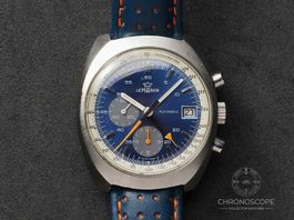 LEMANIA VINTAGE CHRONOGRAPH KAL. 1341 REF. 9803 BLUE