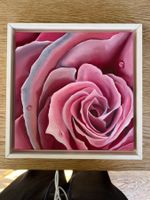 Peinture à l’huile sur toile 30x30 cm