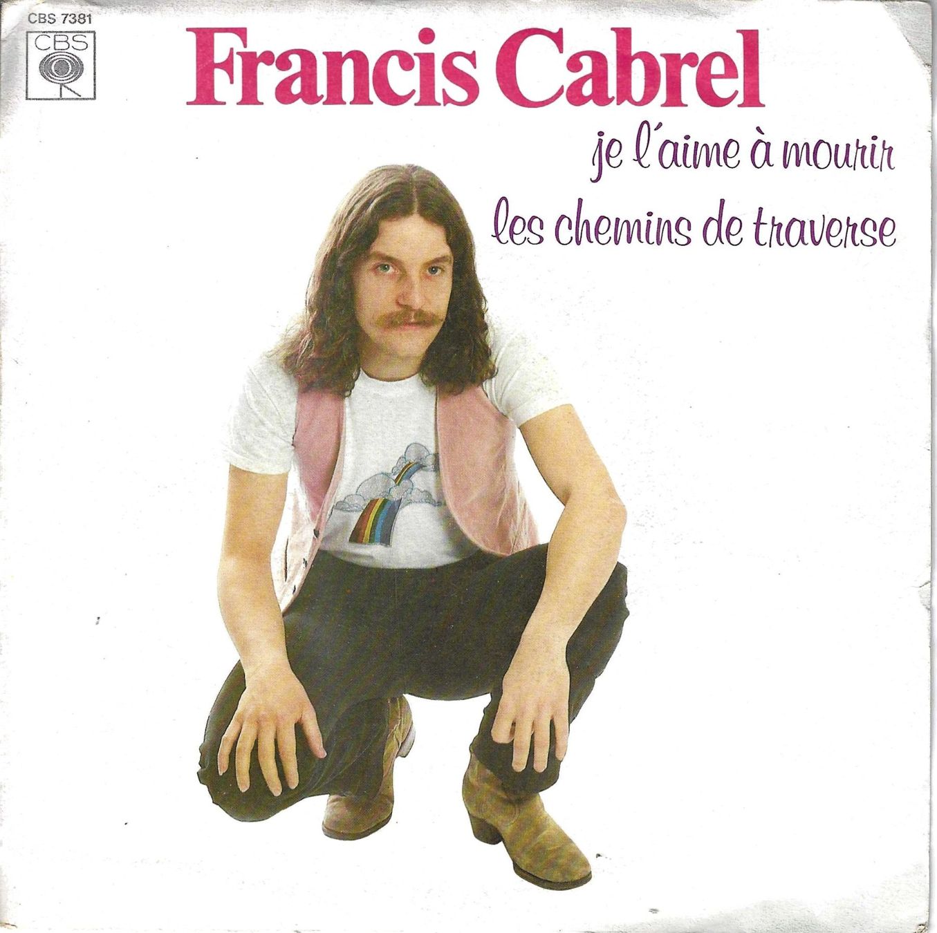 Dischi in vinile: Francis Cabrel - Je l'aime à mourir – Usato da Savagnier venduto da Ne2065