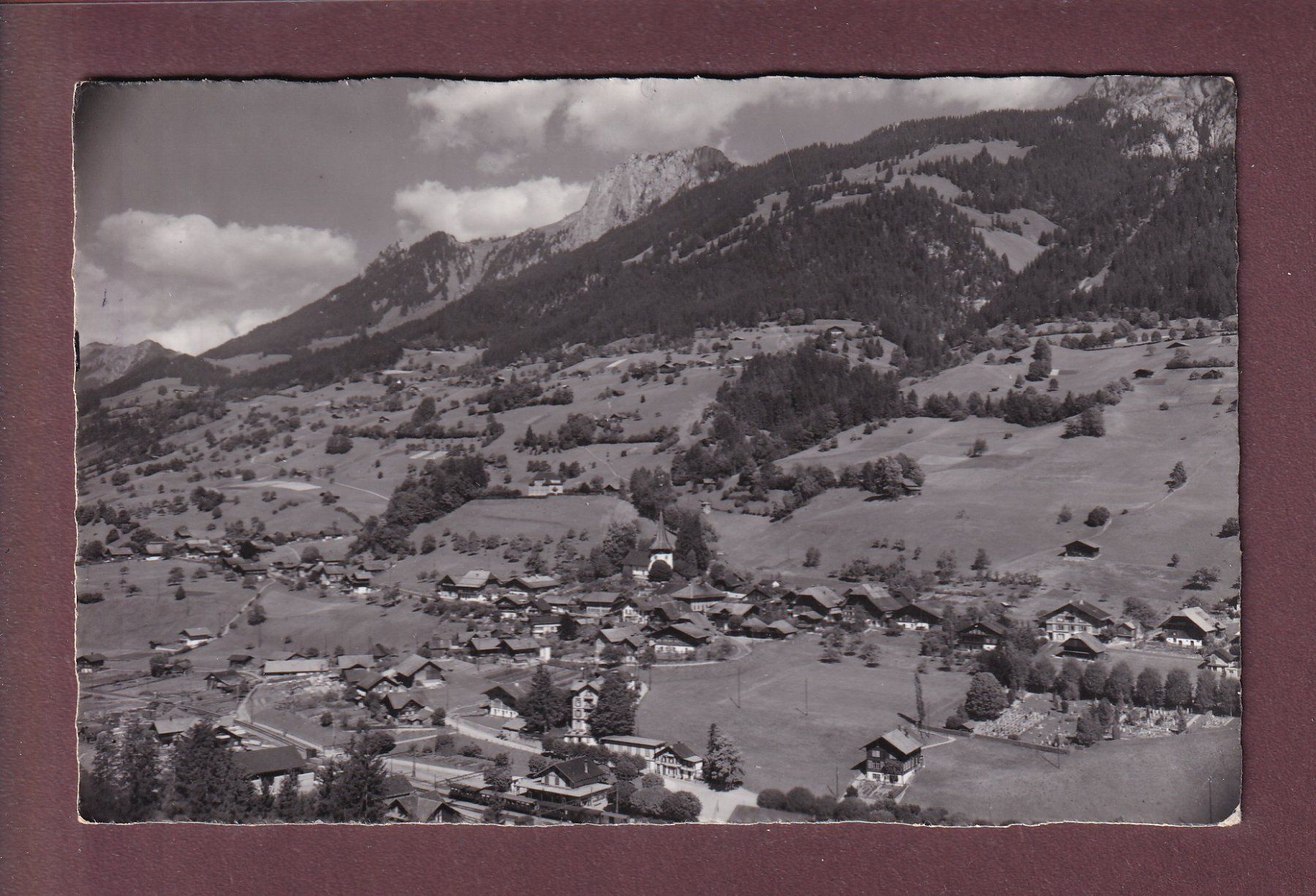 Cartoline postali: ERLENBACH - 1956 Feldpost – Usato da Pully venduto da nicecards