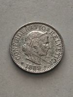 Abart 5 Rp. 1889 rauhe Oberfläche (unreiner Stempel )