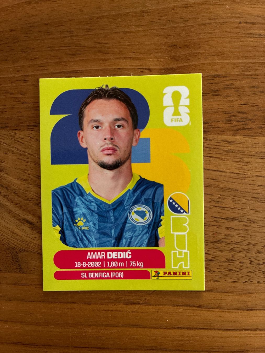Panini Carte collezionabili: FIFA WC 2026 Amar Dedic BIH 3 – Nuovo (secondo la descrizione) da Boll venduto da valoune01