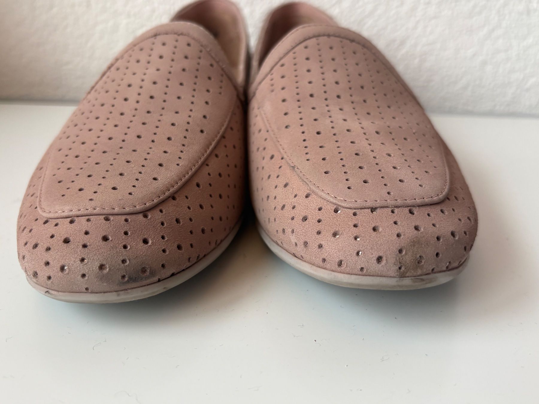 Tamaris Damenschuhe: Ballerina Tamaris altrosa – Gebraucht aus Hettlingen von memest 1