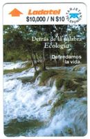 Telefonkarte Mexiko MX-M-20a Palabra Ecologìa