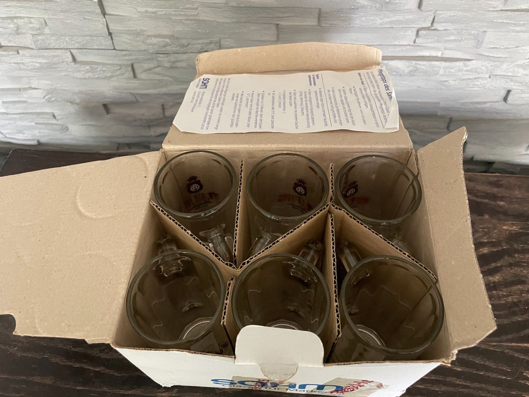 Bicchieri: Biergläser Veltins, 6er Karton a 0.2 L – Nuovo (secondo la descrizione) da Wettingen venduto da Bazzoo 6