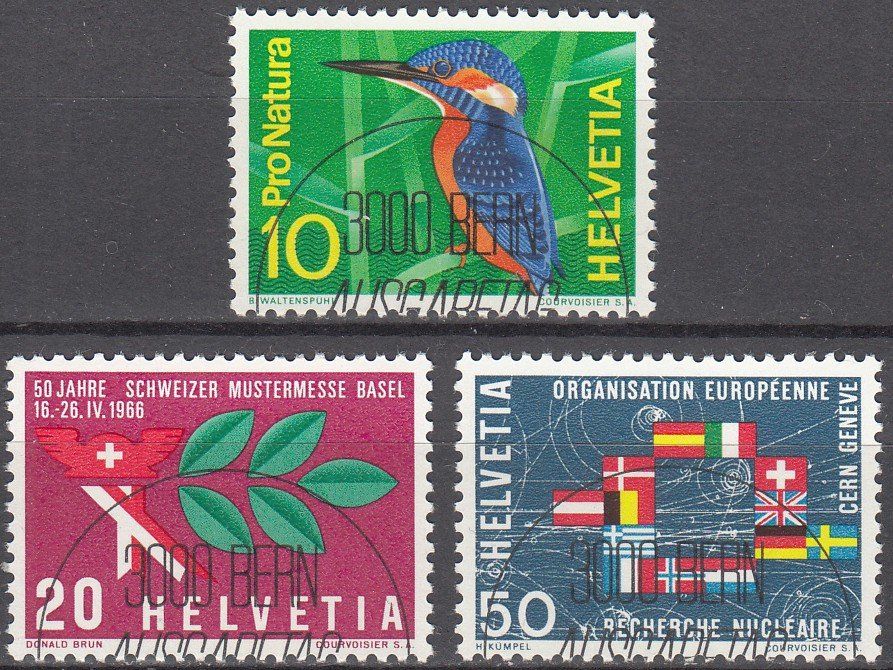 Tutti i francobolli: SBK 439 - 441 mit ET-Halbmond – Usato da Bürglen TG venduto da StampGraf