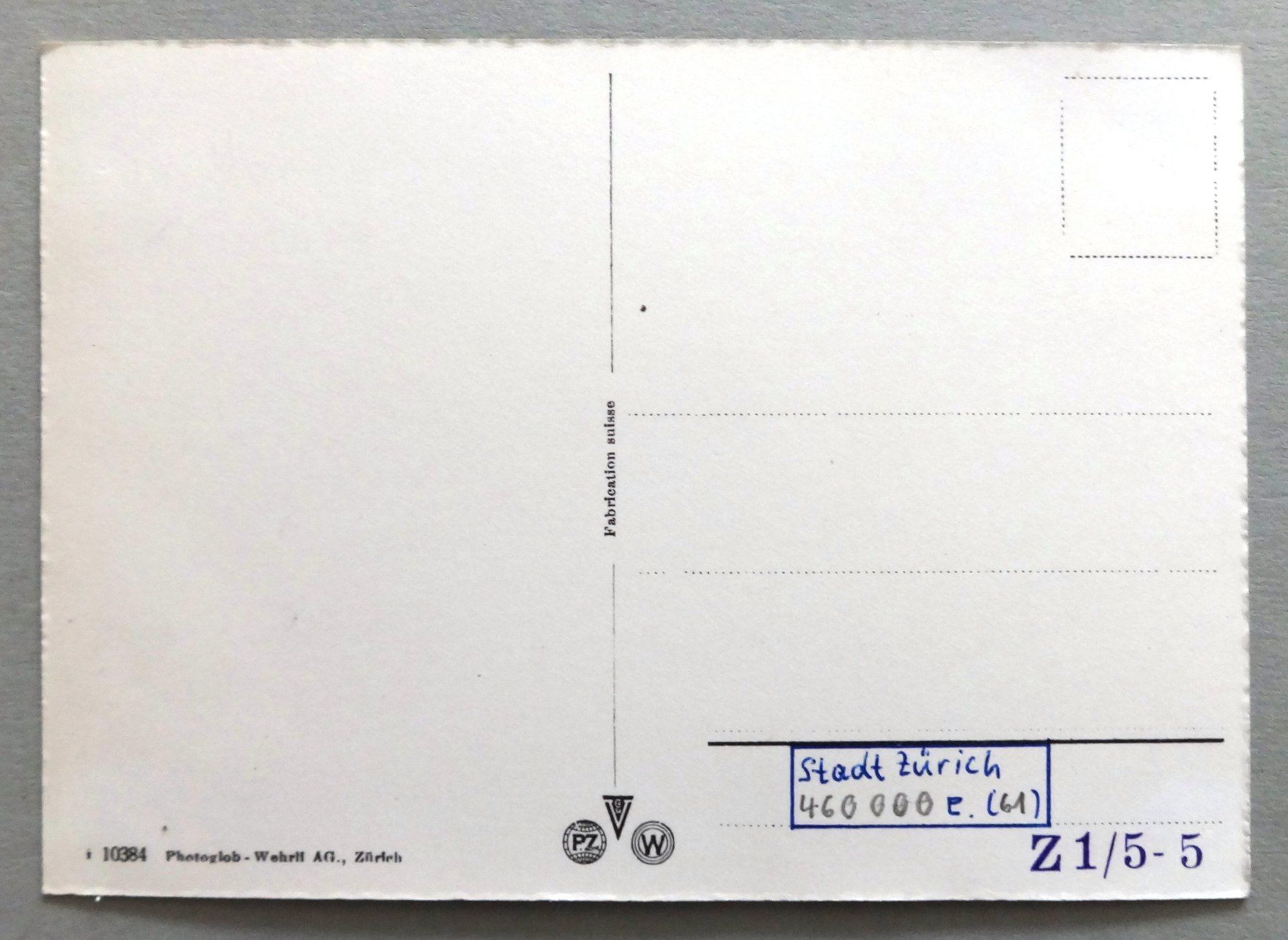Cartoline postali: Zürich, Grossmünster mit St. Peter – Usato da Fétigny venduto da Billy2miny 1