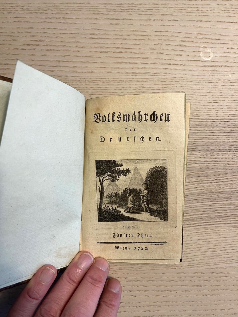 Libri: Volksmährchen der Deutschen 1788 -1789 – Usato da Bern venduto da xberg36 3