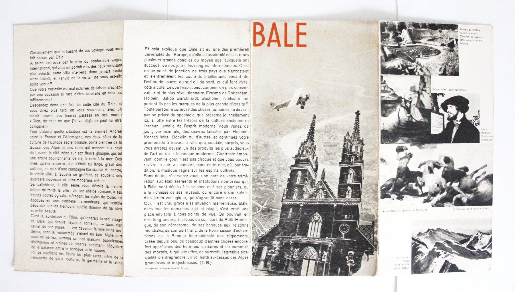 Dokumente: PROSPEKT "BALE" ca. 1930  MIT COMPTE AC-8 (?) – Gebraucht aus St. Gallen von modernetc 1