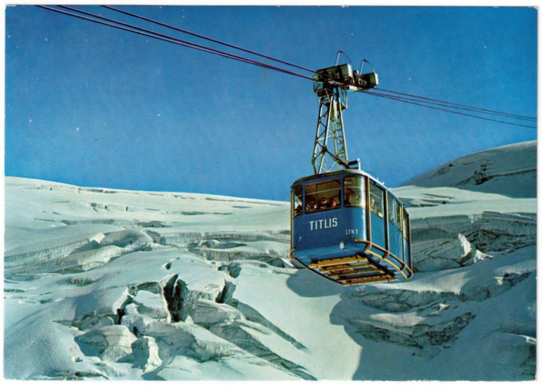 Cartoline postali: Engelberg - Luftseilbahn Stand--Titlis – Usato da Binningen venduto da Mountainrider