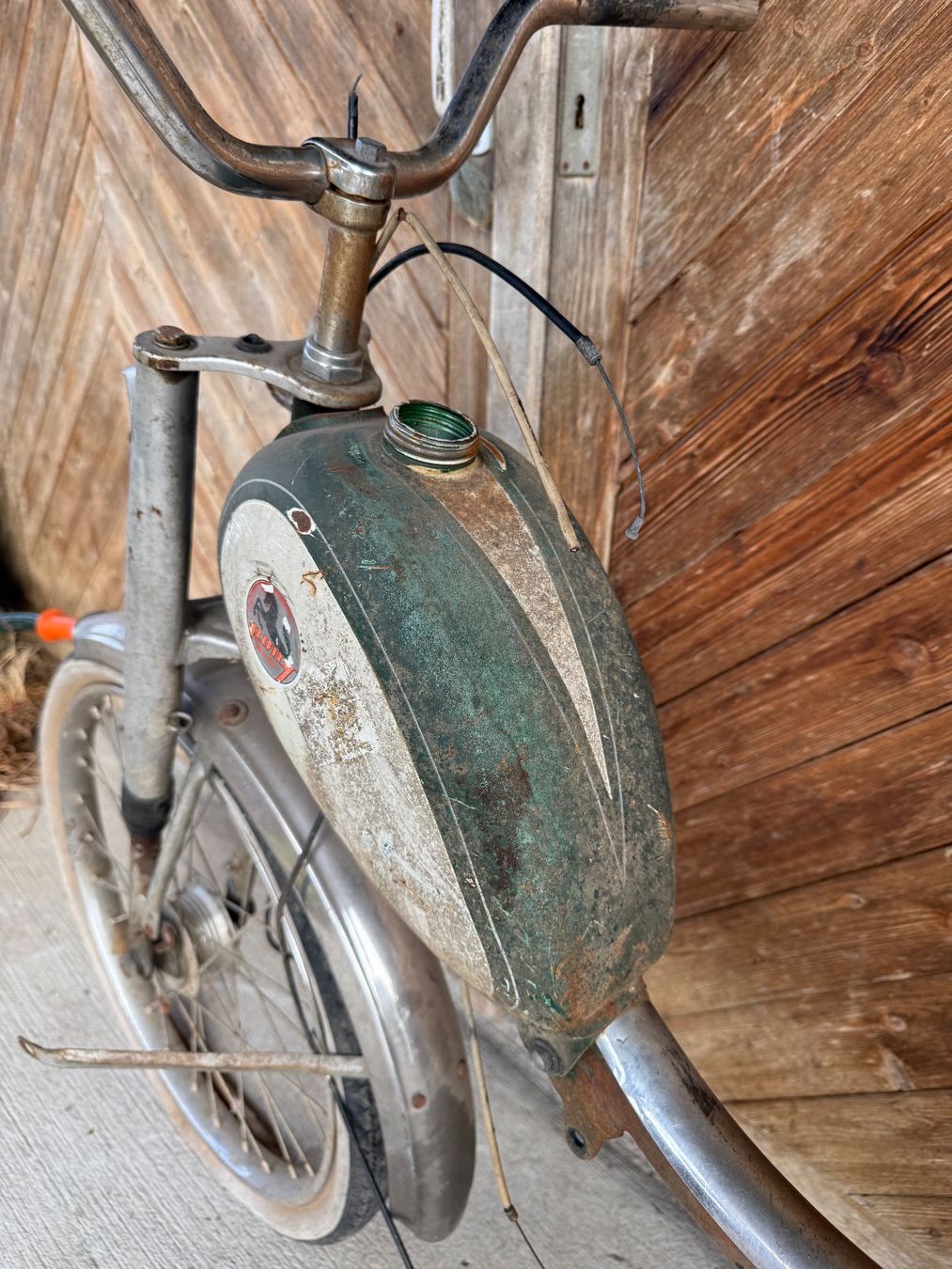 Sachs Ciclomotori: Pony Junior M TSCH 4685 Töffli – Difettoso da Fahrni b. Thun venduto da Schneiderlein55 3