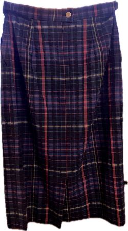 Jupe écossaise vintage chic Burberrys' taille 40