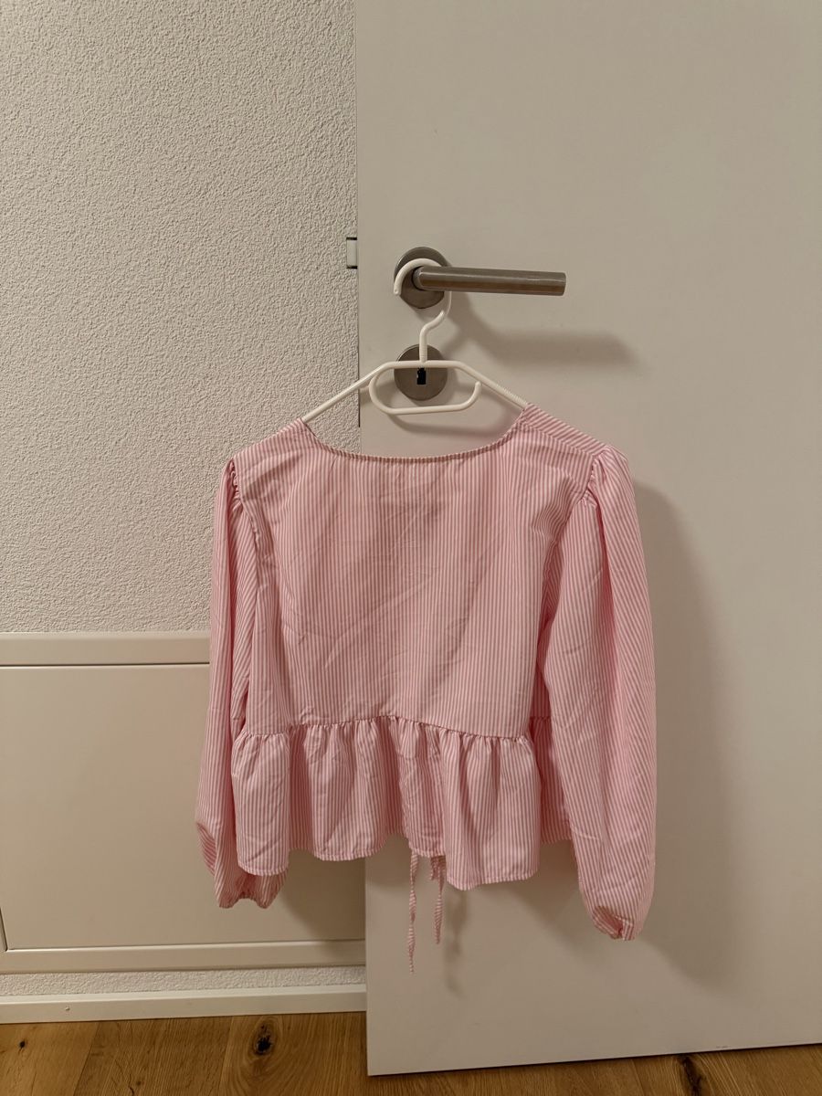 Camicette: Sommerliche Bluse Rosa, Grösse S, gestreift – Nuovo (secondo la descrizione) da Nebikon venduto da karin.5 1