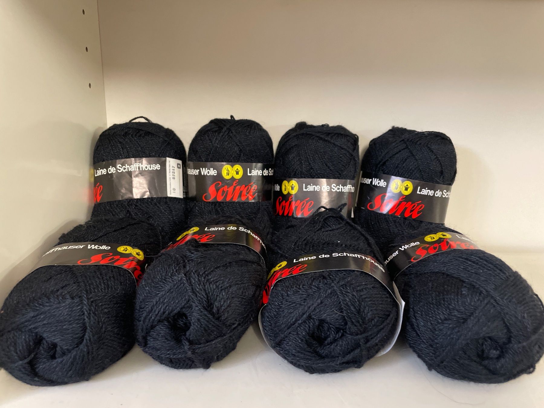 Lana: Wolle Set: 8 Stk SCHAFFHAUSER WOLLE "Soirée" 30% Seide – Usato da Frasnacht venduto da GracyStore