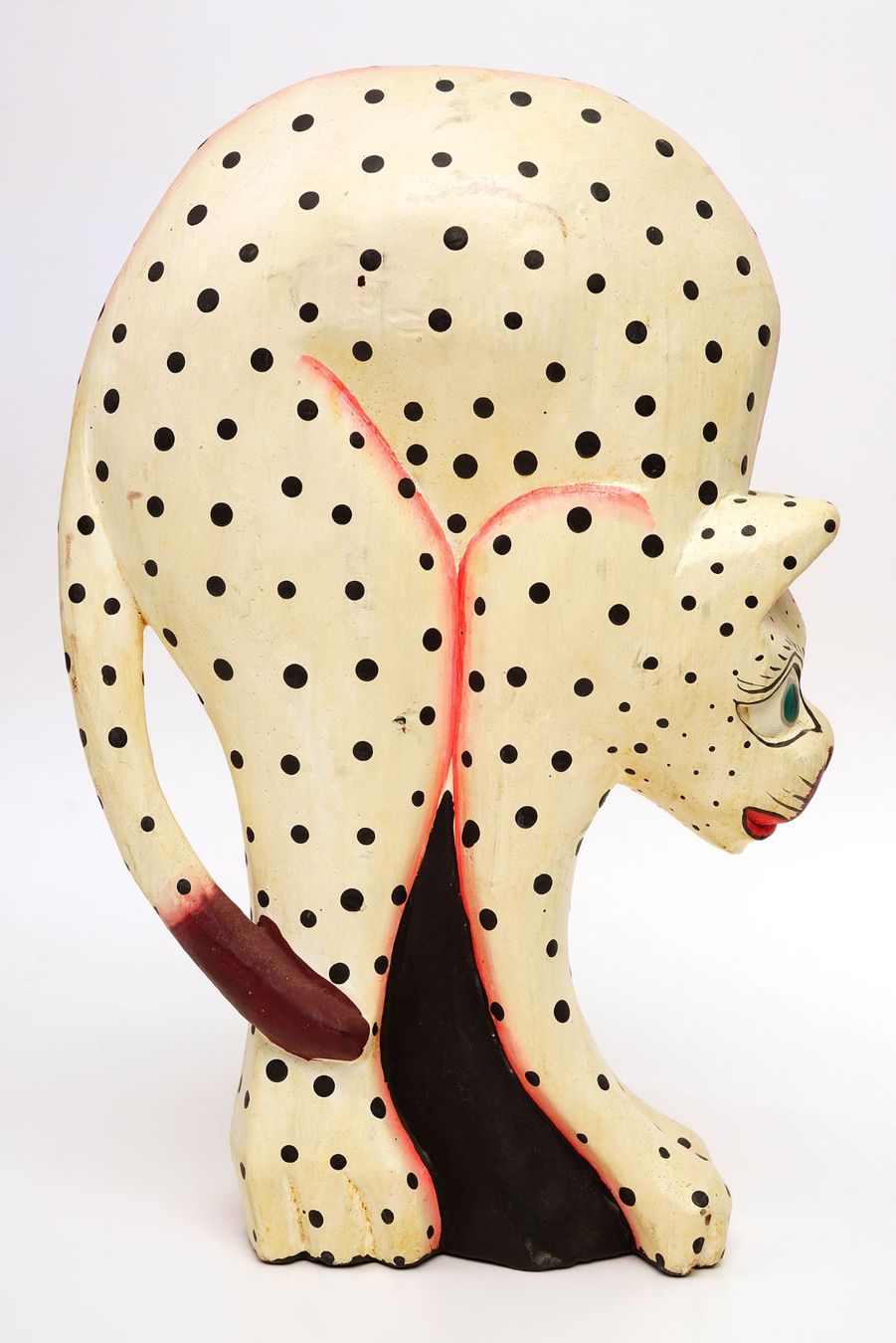 Figuren: Handgeschnitze Katze aus Bali, 29cm – Gebraucht aus Buochs von chicco64 5