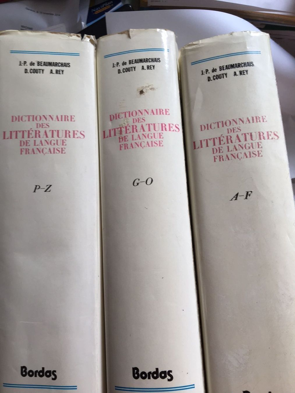 Libri: Dictionnaire litteratures françaises – Nuovo (secondo la descrizione) da Genève venduto da marygeneva 1