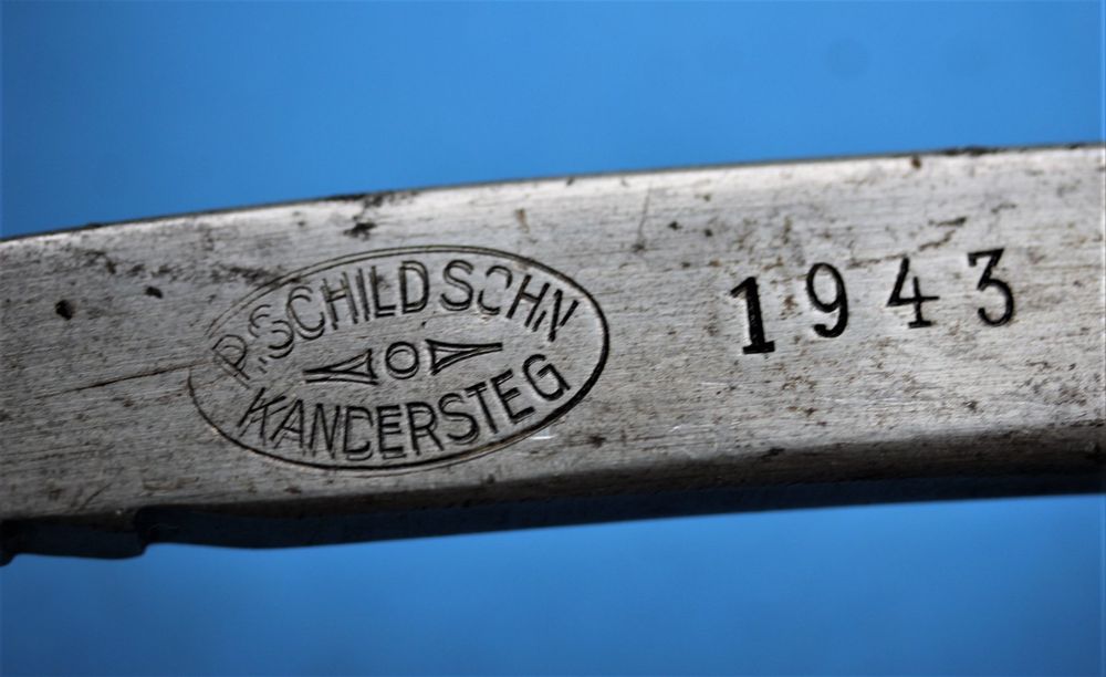 Eispickel P. Schild, Kandersteg, 1920er - 30er Jahre (Gebraucht) in für