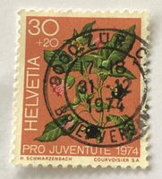 PRO JUVENTUTE  BRIEFMARKEN GESTEMPELT   