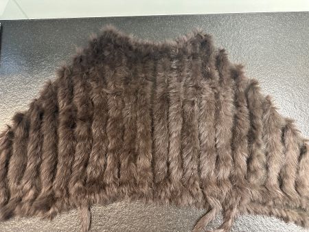 Poncho braun - echt Fell! Dachstockfund